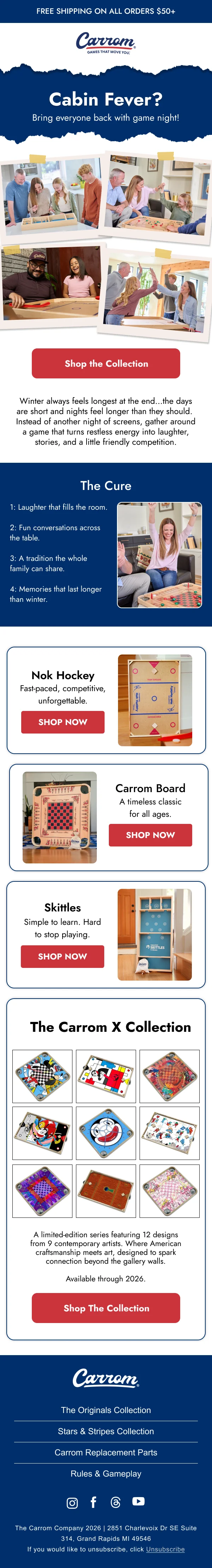 Email design example 1